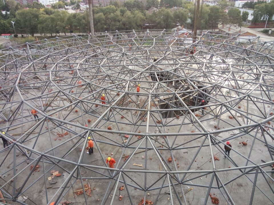 百色全民健身中心网架